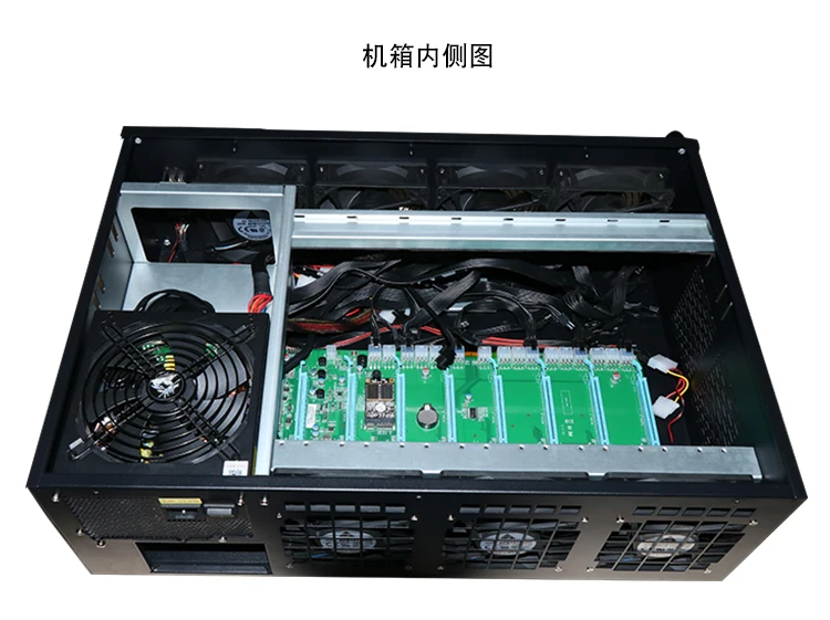 KUANGCHENG Майнинг материнская плата 8 графика ETH майнеры(с ЦП) BTC PLUS BTC ETH большая плата 8 GPU Antminer Майнинг материнская плата