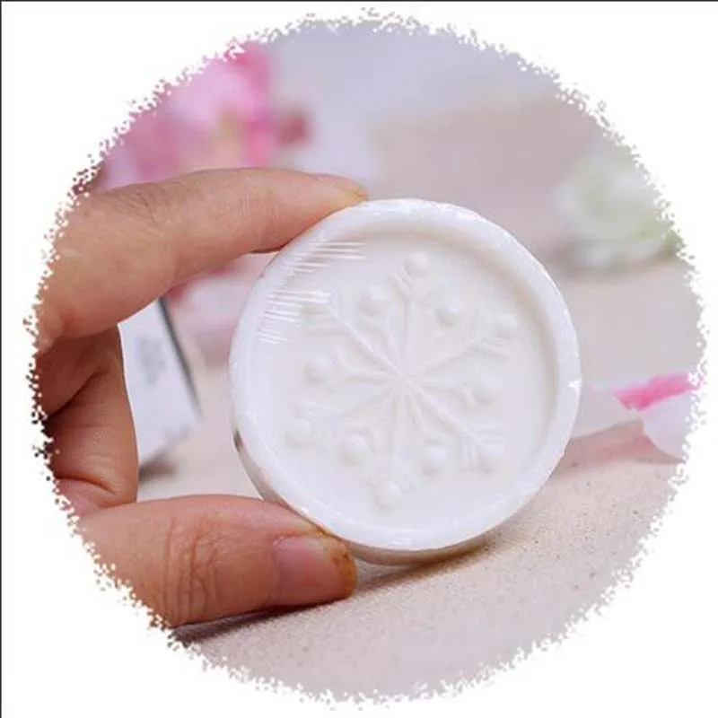 Мыло в форме снежинки 20 шт./лот свадебные сувениры для будущей мамы дня рождения