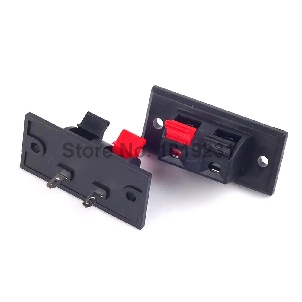 5 шт. 2 разъем позиции клеммы для динамиков с пружинным разъемом|connector terminal|push in