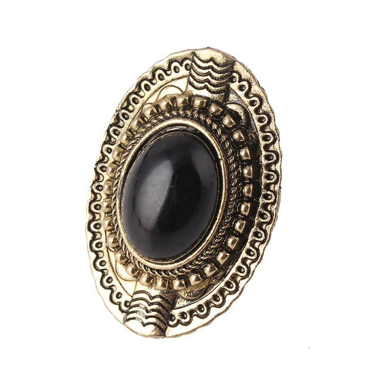 Золото клор Регулируемый Размеры Открытое кольцо в европейском и американском