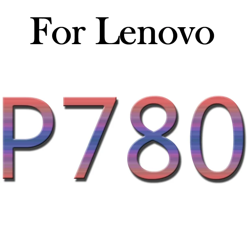 С уровнем твердости 9H закаленное Стекло Экран Защитная пленка для lenovo Vibe C Z90 C2 S90 K3 K4 K5 плюс K6 Мощность Примечание A6010 P70 A2010 A5000 P2 чехол - Цвет: P780