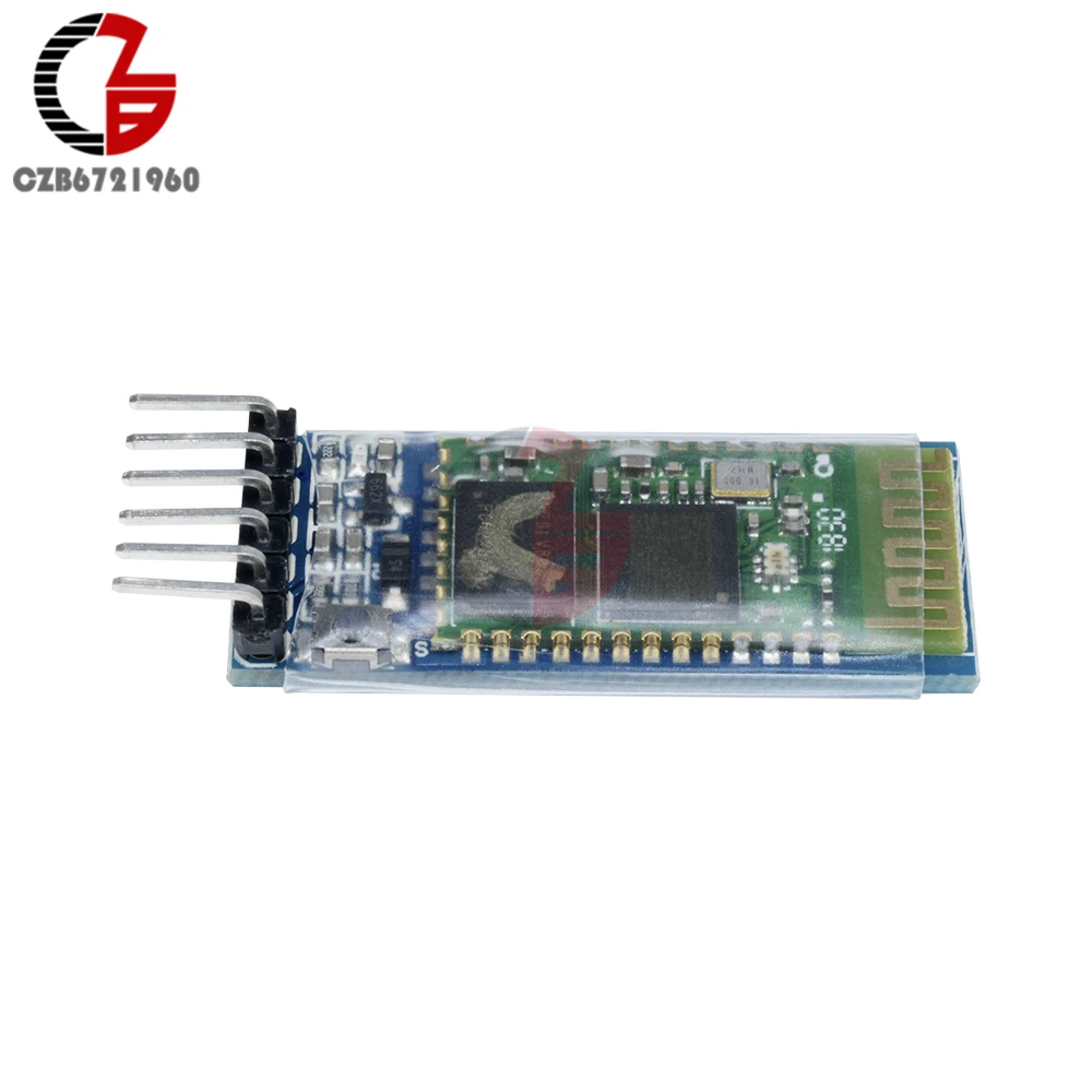 HC05 HC-05 Master Slave 6Pin JY-MCU анти-обратный беспроводной Bluetooth RF приемопередатчик серийный модуль 3,3 В для Arduino