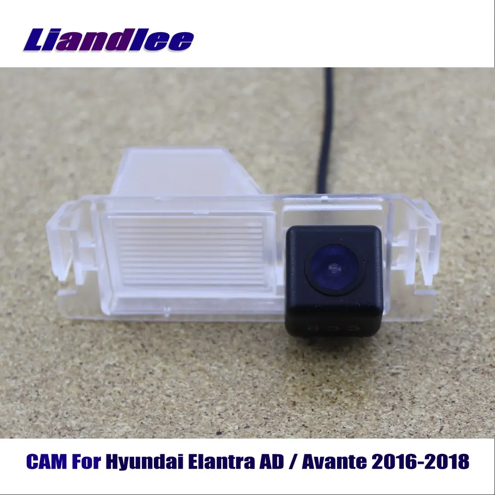 

Liandlee Автомобильная камера заднего вида для Hyundai Elantra AD Avante 2016-2018 резервная парковочная камера HD CCD ночное видение