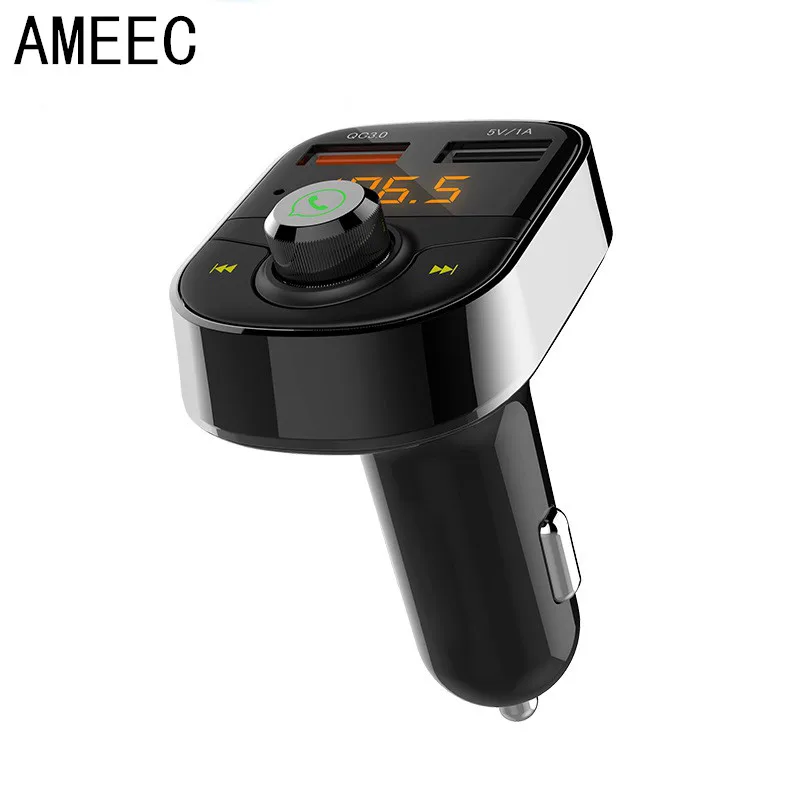 Evewher QC3.0 Handsfree Bluetooth автомобильное зарядное устройство быстрое для мобильного