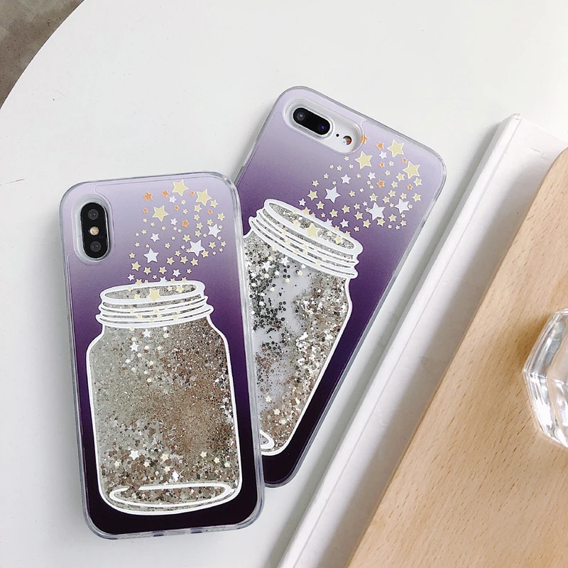 Чехол для телефона Samsung Galaxy S10 S8 S9 Plus A7 2018 A5 2017 люкс S7 Edge A6 A8 A3 J3 J5 J7 зыбучий песок