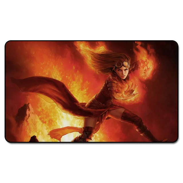 (Fire кровь Chandra игровой коврик) волшебный tcg игральные карты для настольных игр