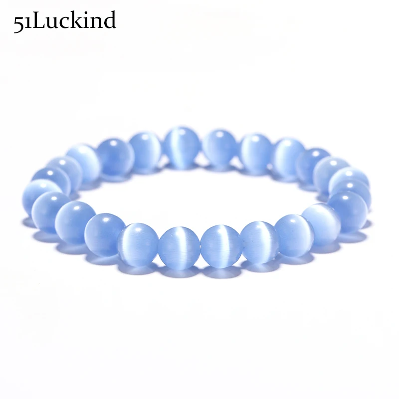 Minimalist Natural Stone Beads Opal Bracelet 5 Color Women Girls Moonstone Braclet For Femme Armband Jewelry Gift Bijoux