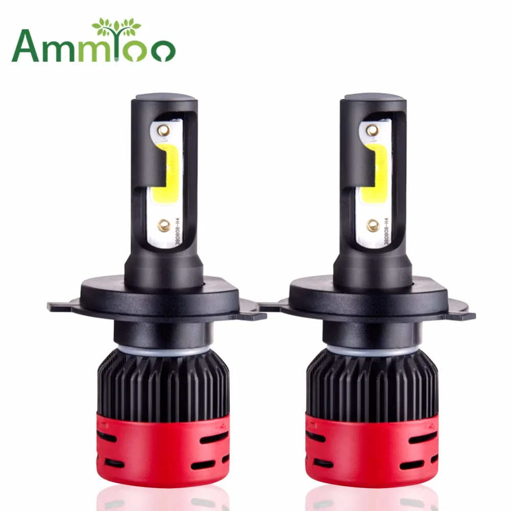 Светодиодный головной фонарь AmmToo H7 для Toyota светодиодный светильник H4 9005/HB3 9006/HB4