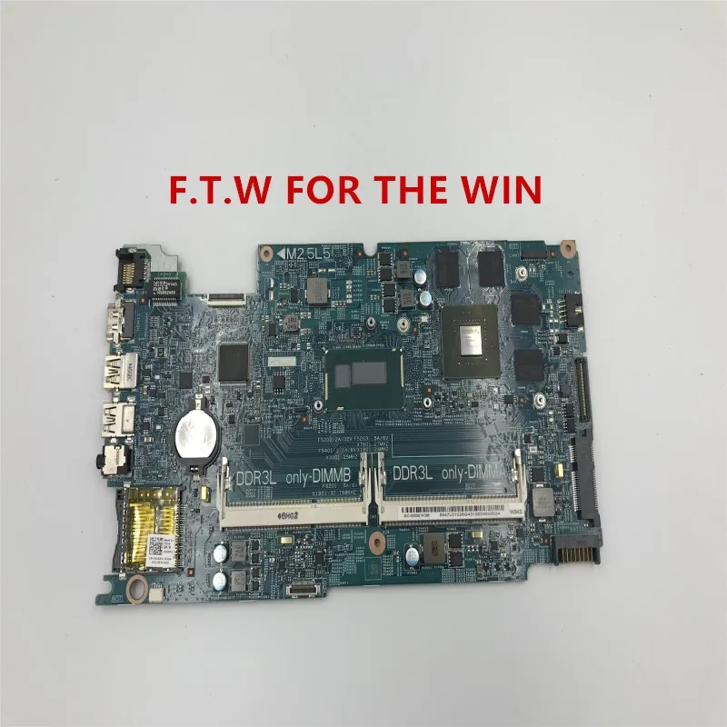 Preise DOH50 MB 12322-2 PWB:KJ7NX Placa Basis Original Para DELL 7537 5GRP2 Laptop Motherboard CPU SR1EB I7-4600U 100% Test Ok