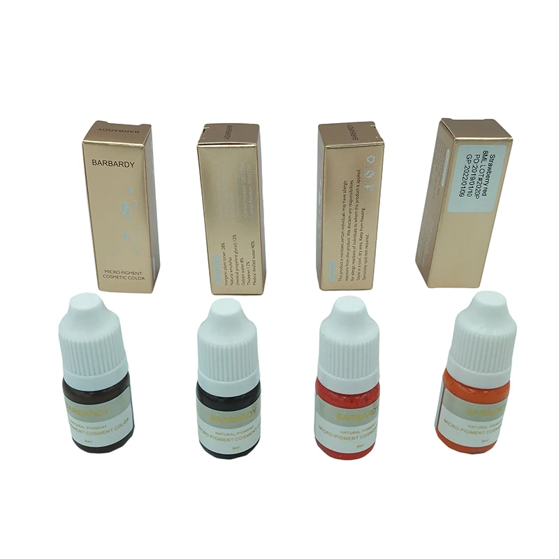 1 шт. Профессиональный растительный микробалдинг пигмент тату чернила цветная