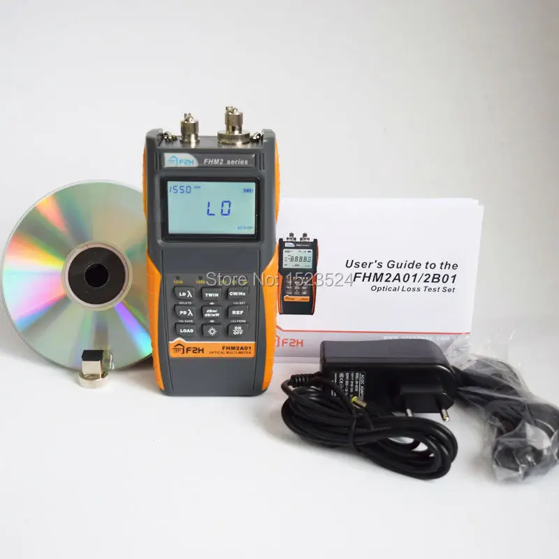 Free Shipping Grandway FHM2A01 Fiber Optic Multimeter Optical Power Meter+Optical Light Source 1310/1550nm | Мобильные телефоны и