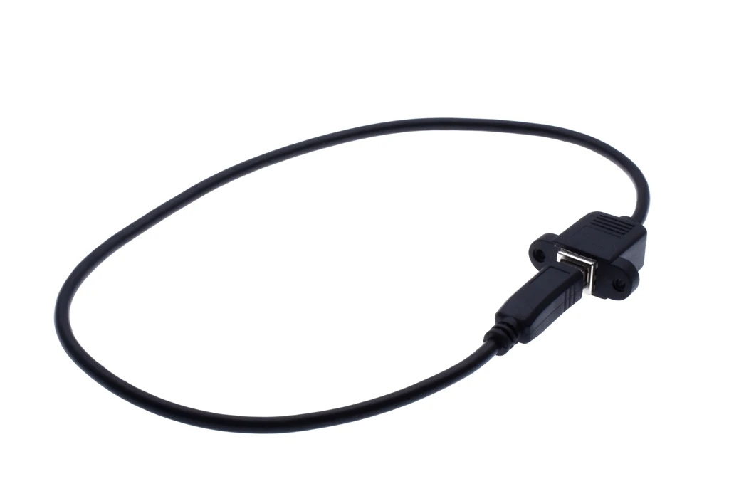 USB 2 0 Тип B папа к женскому M/F УДЛИНИТЕЛЬ данных кабель Панель Крепление для