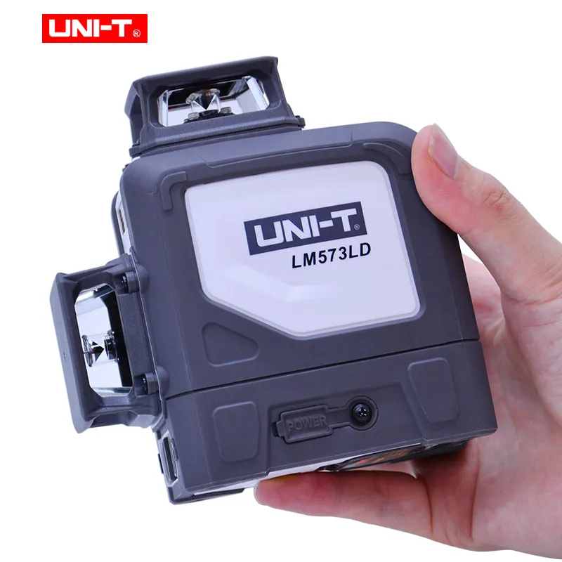 UNI-T LM570 серии лазерный измеритель уровня 8 линий 12 линий 360 градусов автоматическое выравнивание крест лазерный измеритель уровня LM572G LM573G LM573LD