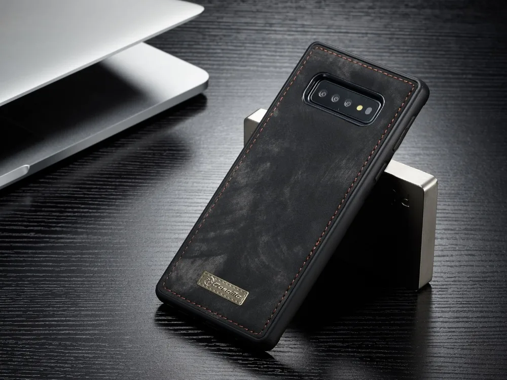 Для samsung Galaxy S10 чехол 2 в 1 съемный из натуральной кожи Магнитный чехол-книжка флип-бумажник чехол для samsung S10 E S10 Plus