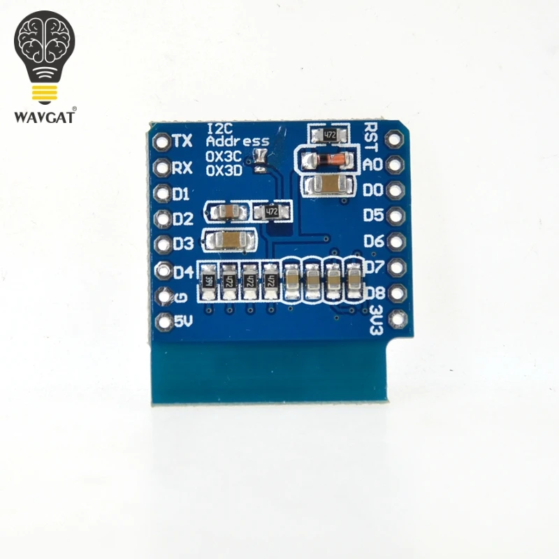 Suq ESP32 Minikit OLED экран для WAVGAT D1 mini 0 66 дюйма 64X48 IIC I2C|d1 mini| |