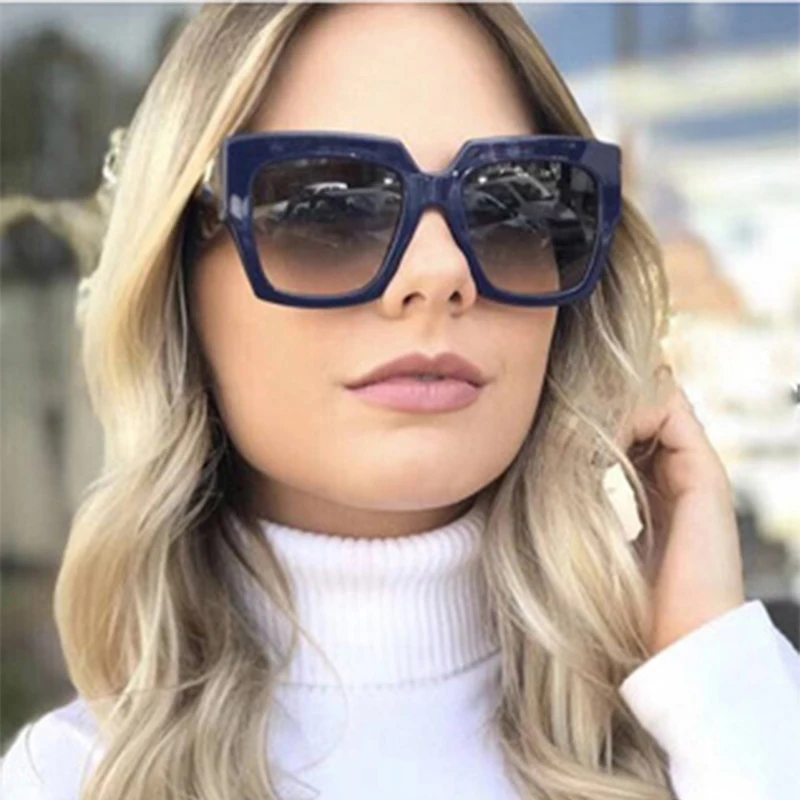 Женские и мужские Квадратные Солнцезащитные очки Max glasiz винтажные пластиковые