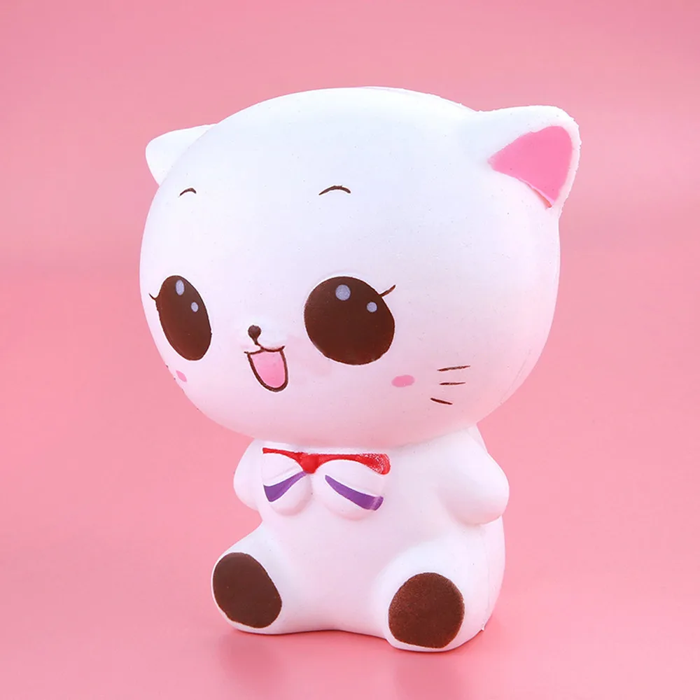 Новинка, кавайные мягкие игрушки, мягкие игрушки для кошек, медленно поднимающиеся мягкие игрушки для детей, антистрессовые игрушки juegos de mesa drop