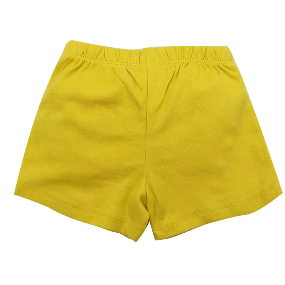 2019 summer children's clothing boys shorts solid color cotton baby pajamas pants |