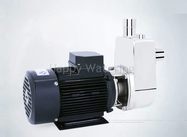 SS304 1500W Large Flow Self Priming Pump for Water Chemicals Wine Anti-acid and Anti-alkalinity Food Grade | Обустройство дома