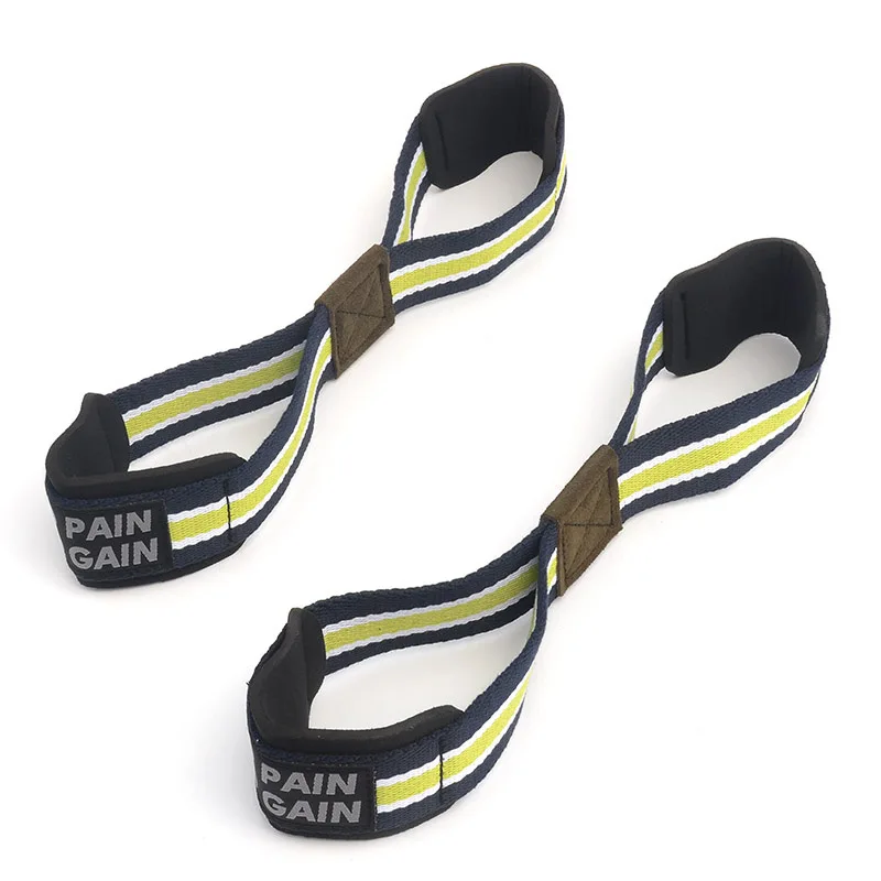 Green No Pain no gain Эспандеры Фитнес вывихнул запястье движения упражнения Давление силовой тренировки тяжелая атлетика 8 zzld - Цвет: Green