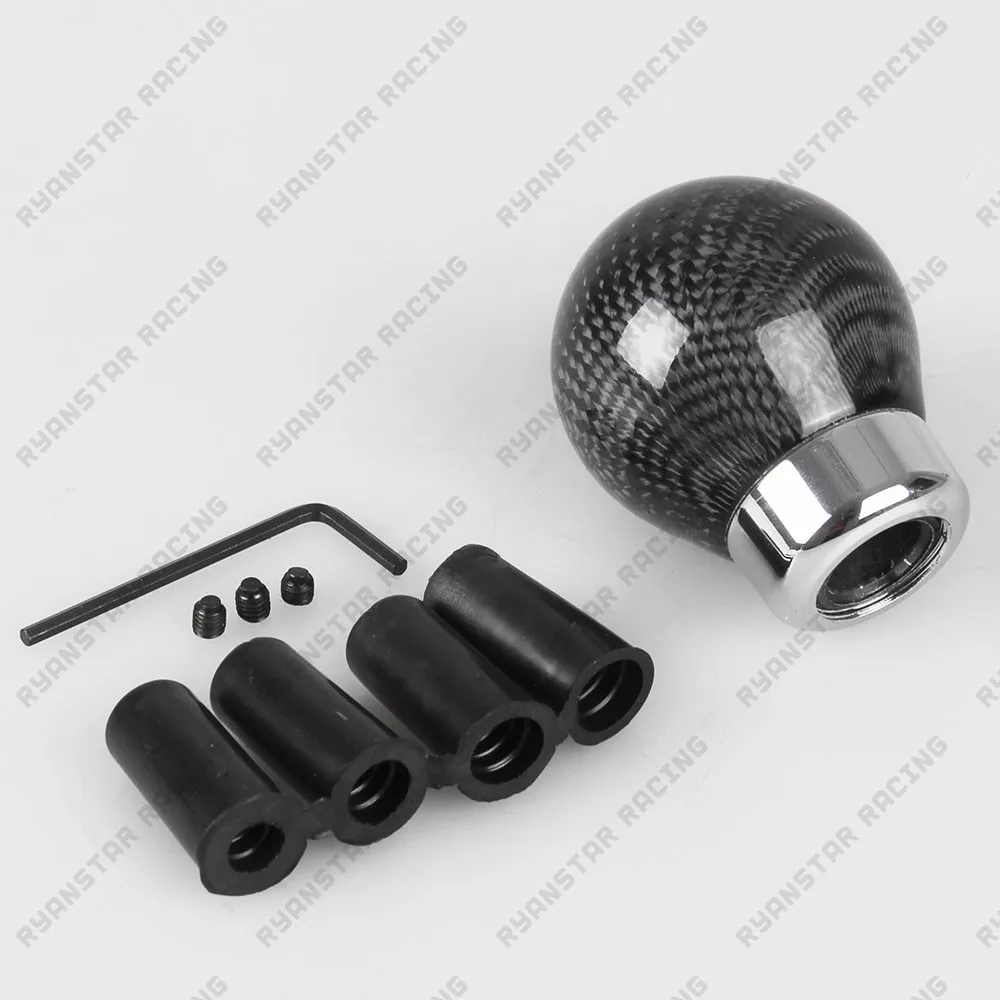 Настоящая ручка переключения рулевого механизма автомобиля из углеродного