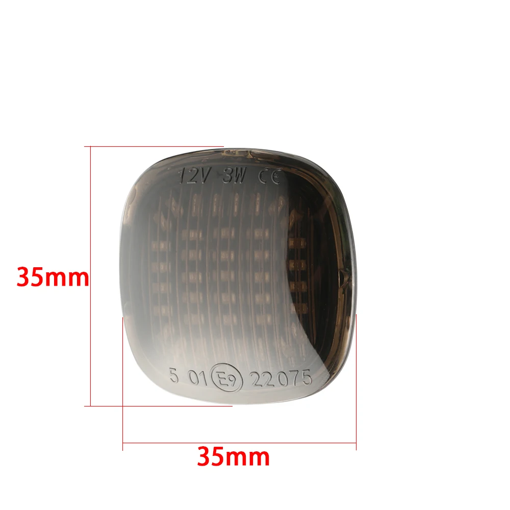 2 шт. светодиодный динамический Боковой габаритный фонарь указателя поворота для