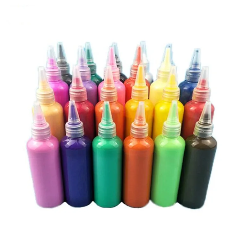 Акриловая краска 100 мл водостойкая ручная роспись настенная живопись