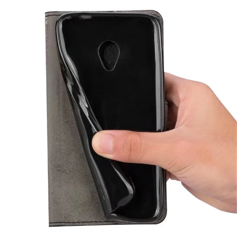 New arrival High Quality Flip Leather Cover For Wiko Tommy 5.0 inch Case With Credit Card Slots Wallet Cases | Мобильные телефоны и