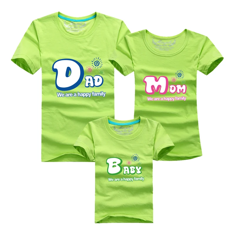 2018 Camisetas Familia Летний стиль брендовая футболка для матери и дочери &quotпапа&quot