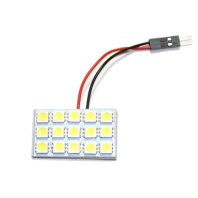 10 компл. Автомобильная панель 5050 15 LED прибор для поверхностного монтажа чтения