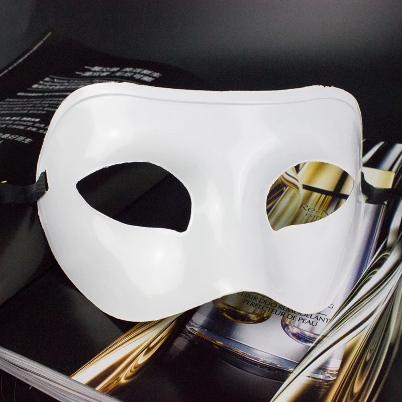 Маска Мужская однотонная на половину лица 10 шт./лот | Дом и сад