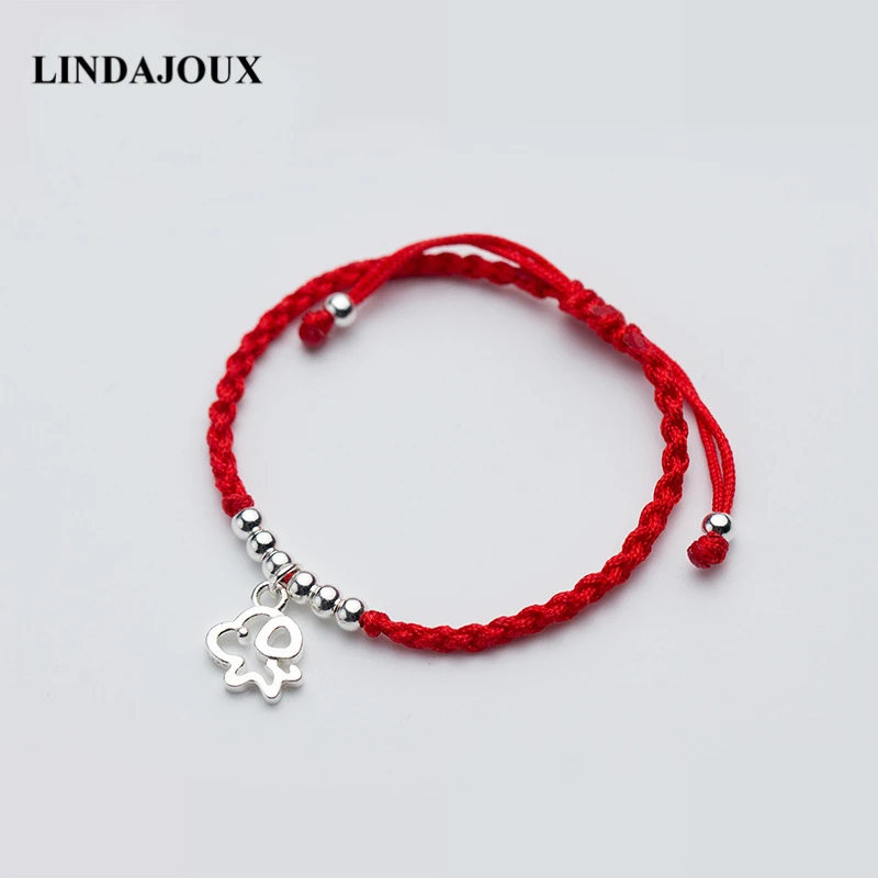 LINDAJOUX 925 пробы серебро для девочек красивое открытое подвеска-талисман в виде