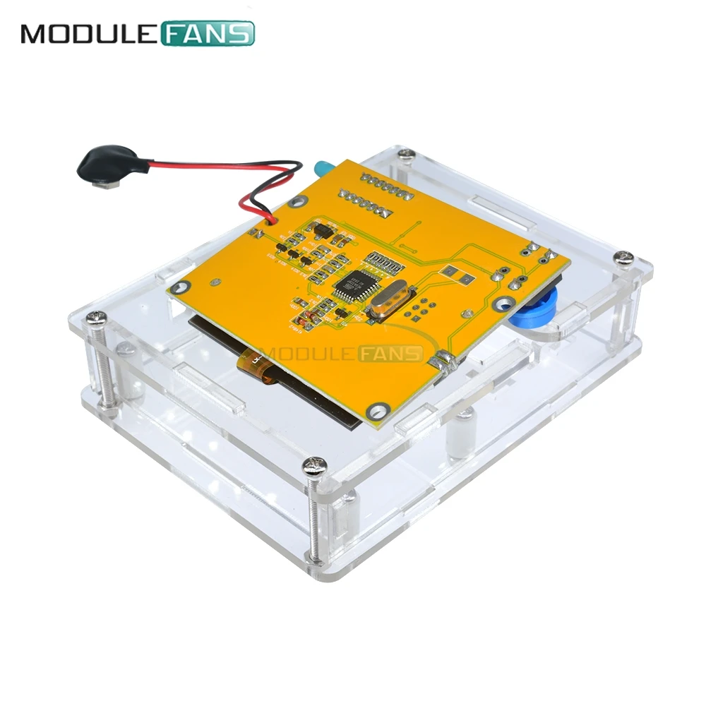 Mega328 LCR T4 M328 Multimetr Транзистор тестер измеритель емкости диодов и триодов MOS PNP/NPN с