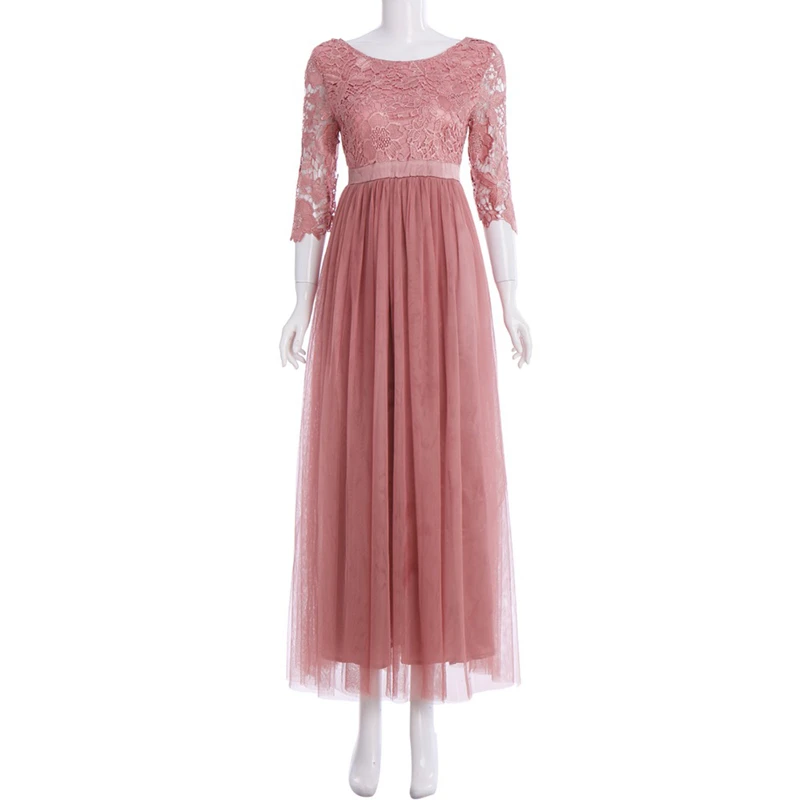 Элегантное женское платье для свадьбы подружки невесты с коротким рукавом