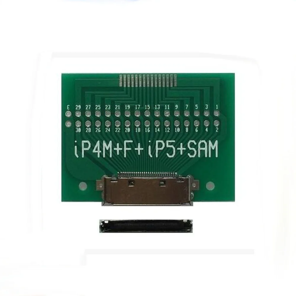 30P USB Разъем гнездо с адаптером плата для samsung P1000 тестовая плата|usb usb|usb usb usbsocket with |