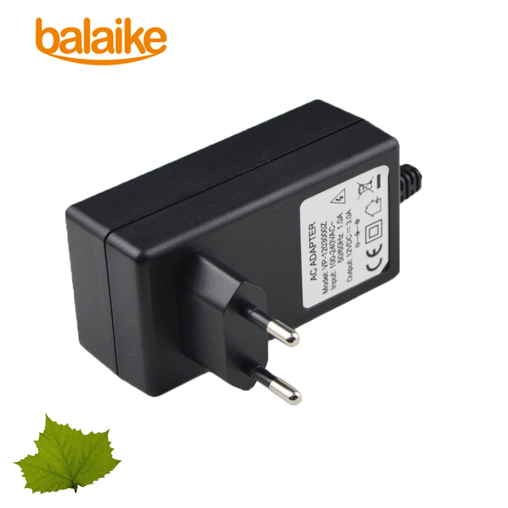 Высокое качество 12V3A Новый AC 100 в-240 в конвертер адаптер питания DC 12 В 3A мощность с 1