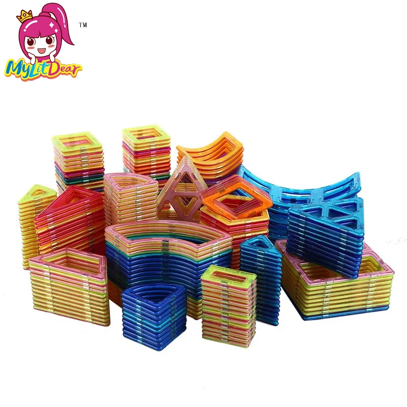 Mylitdear 1 PCS Standard Size Magnetic Building Blocks Different Types Kid Educational Toys Plastic DIY for Children | Игрушки и хобби