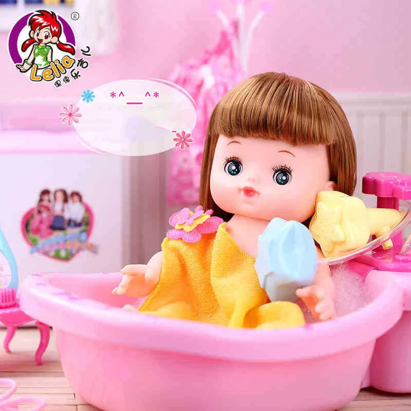 Lelia Детские куклы Комбинация кукла комплект в подарочной коробке kawaii забавная