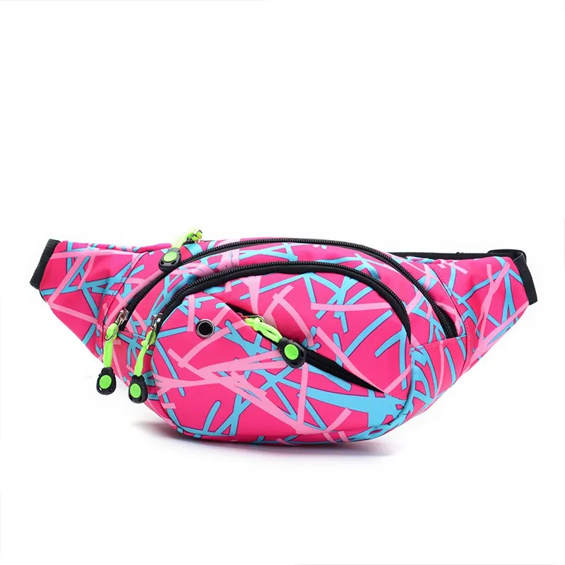 

Unisex Fanny Pack Ladies Waist Pack Belly Bags Waist Bag Female Belt headset outdoors Fashion Waterproof Chest Handbag Purse
