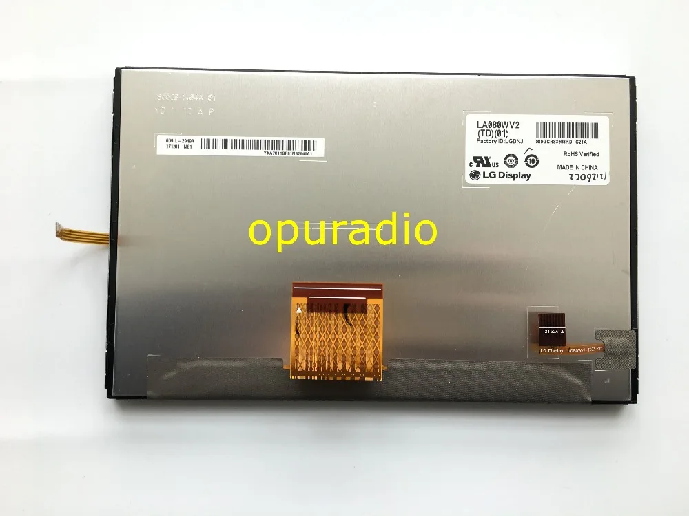 Оригинальный Новый 8 0 дюймовый ЖК экран LA080WV2(TD)(01) Φ LA080WV2 TD01 сенсорный панель для