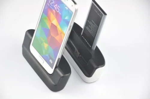 Hopsheng Новинка; ; 1 шт. черный синхронизации данных usb Настольная зарядная док-станция для galaxy s5 i9600 док-станции