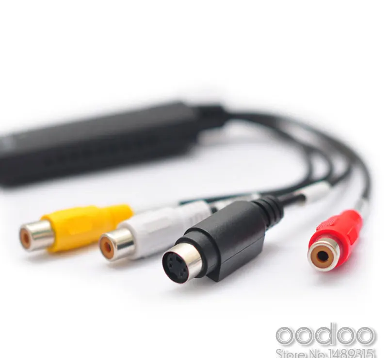 USB 2.0 Аудио Видео Захват чипсет easiercap U ТВ 007 DVD VHS AV аналоговый сигнал видео карты