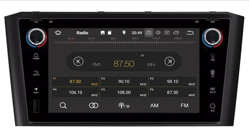 Android 9,0 двойной Din Авто gps радио для Toyota Avensis T25 2003 2004 2005 2006 2007 2008 автомобильный DVD Аудио Видео навигационная система
