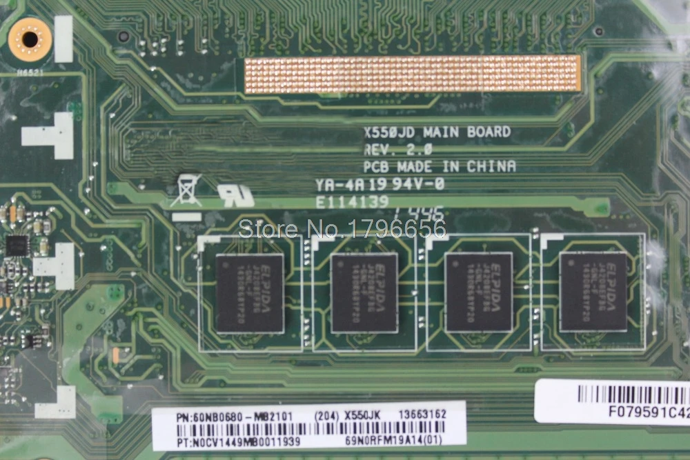 X550JK материнская плата i7 4200HQ GTX850M для For Asus X550JD FX50J A550J X550J ноутбука X550JX