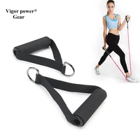 free shipping 1 lot2 pcs pull handles resistance bands foam replacement equipment black for yoga exercise fitness gym