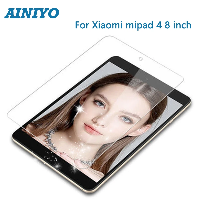 Tempered Glass For Xiaomi Mi Pad Mipad 4 Mipad4 8.0 inch 2018 Tablet Screen Protector 9H Protective Film | Компьютеры и офис