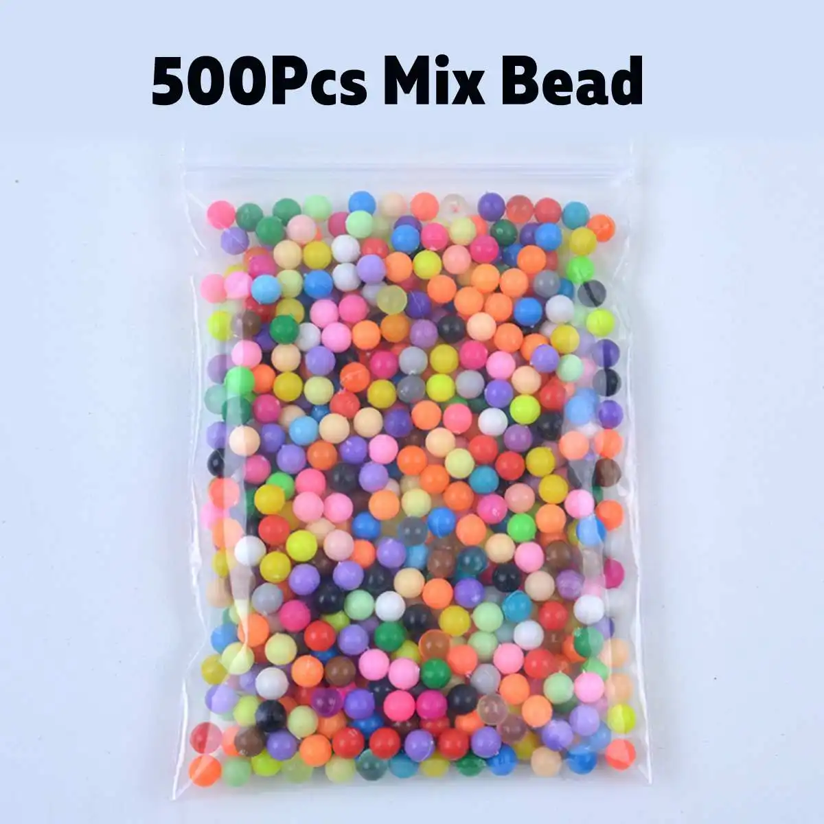 500Pcs Mix 24 цвета, 6000 шт., Perlen, волшебные шарики-распылители воды, детские 3D пазлы, набор игрушек, Развивающие детские игрушки - Цвет: 500Pcs Mix