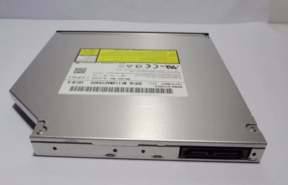 Внутренний DVD-накопитель для ноутбука Blu-ray Writer 6X 3D DL BD XL TL QL Blue-ray Recorder SATA UJ260 BD-RE |