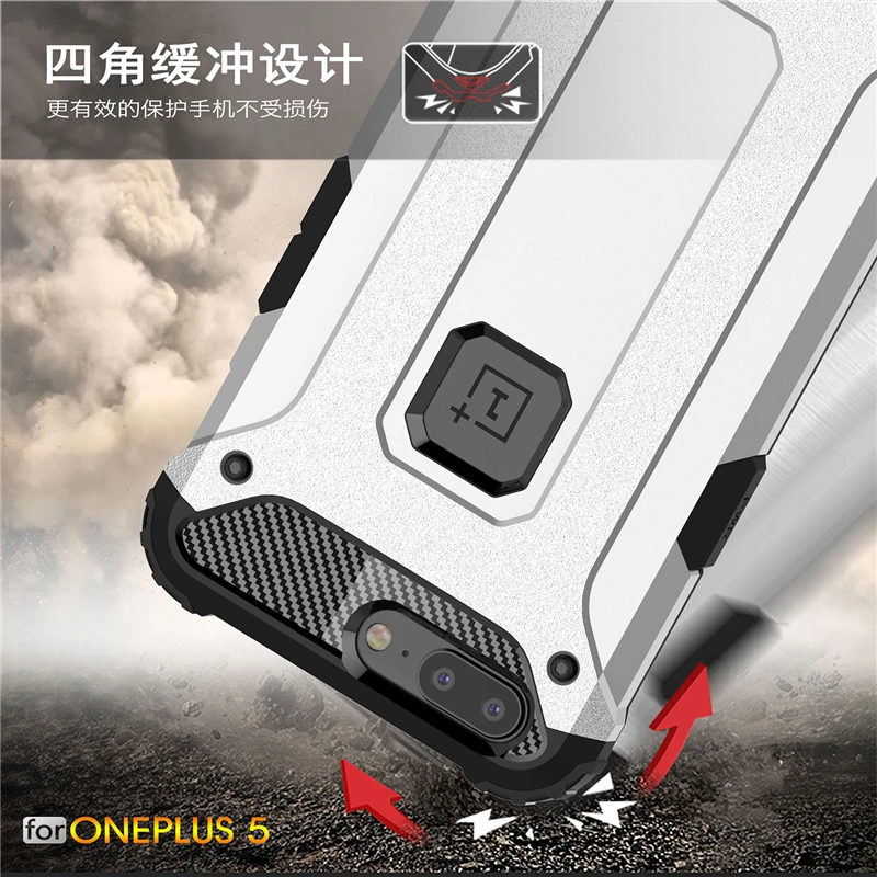 For Oneplus 5T 6T case cover funda 6 Luxury Shockproof One plus bumper protect for one 5 5t smartphone | Мобильные телефоны и