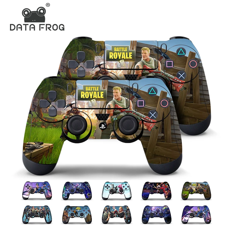 Данные лягушка 2 шт для крепости ночь стикер Sony PlayStation4 игровой контроллер PS4 кожи